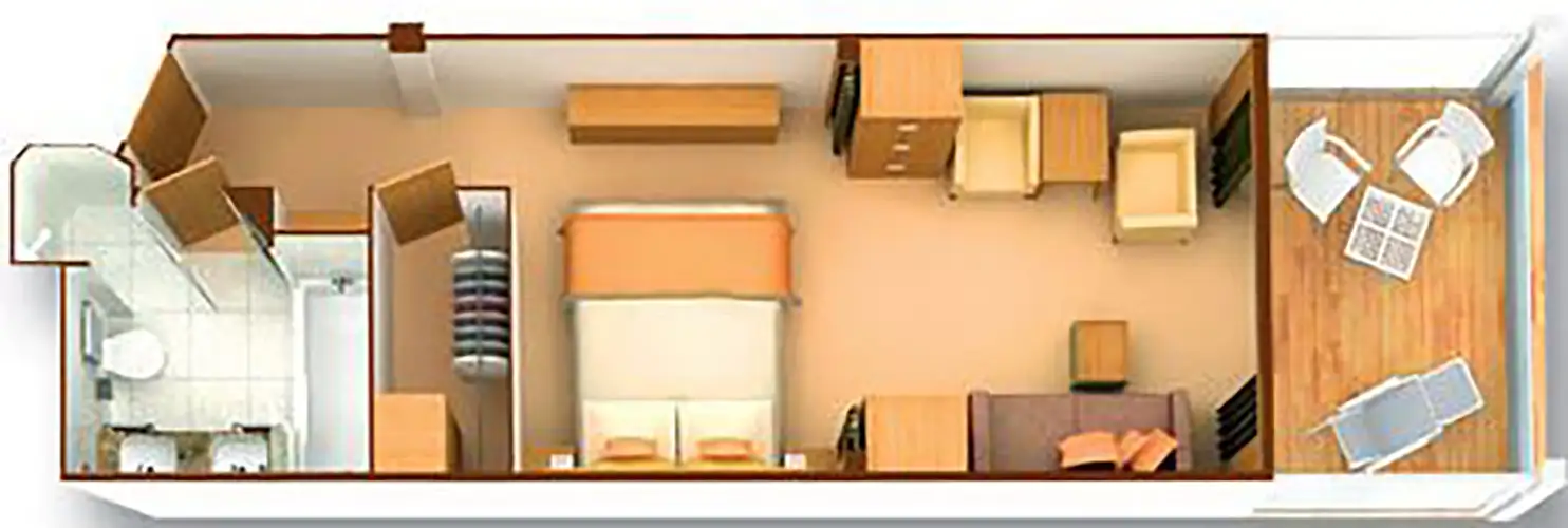 OB Suite con Veranda Garantizada